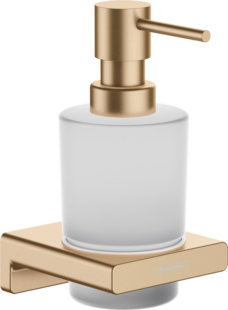 Hansgrohe addstoris soap dispenser brushed bronze