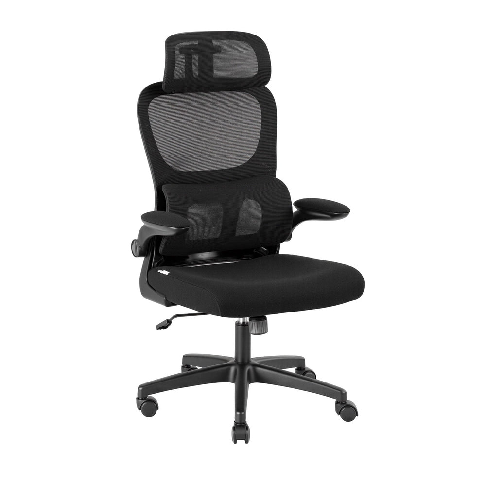 NNEDSZ Artiss Ergonomic Office Chair Mesh Chairs Black