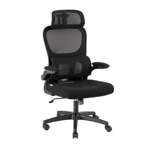 NNEDSZ Artiss Ergonomic Office Chair Mesh Chairs Black