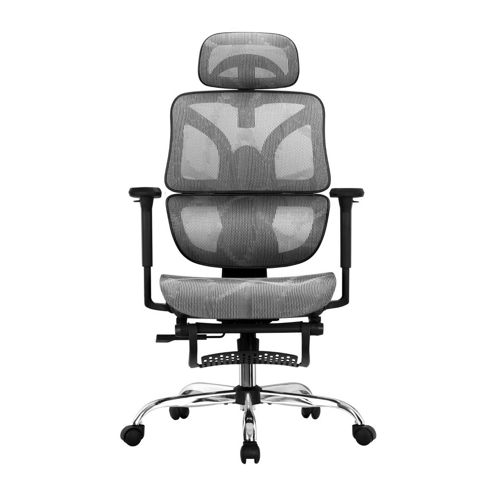 NNEDSZ Ergonomic Office Chair Footrest Grey